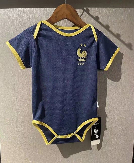 France 2022 Baby World Cup Home Soccer Jersey